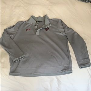 Under Armour USC Coldgear Quarter-button up XL